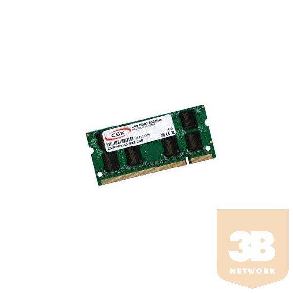 CSX Memória Notebook - 2GB DDR2 (533Mhz, 128x8)