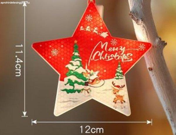 MasterLED karácsonyi csillag alakú dísz 11 5cm-es  2700K