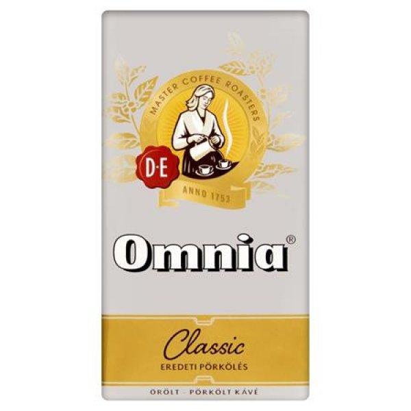 Kávé, pörkölt, őrölt, vákuumos csomagolásban, 250 g, DOUWE EGBERTS
"Omnia"
