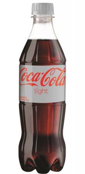 Üdítőital, szénsavas, 0,5 l, COCA COLA "Coca Cola Light" 12
db/csomag