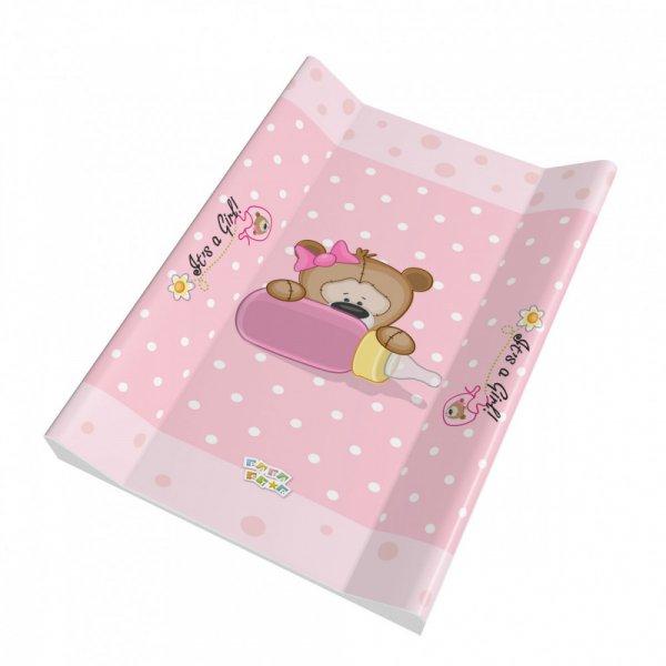 Babastar merev pelenkázó lap 50*70 cm - It's a girl ! maci cumisüveg
rózsaszín 