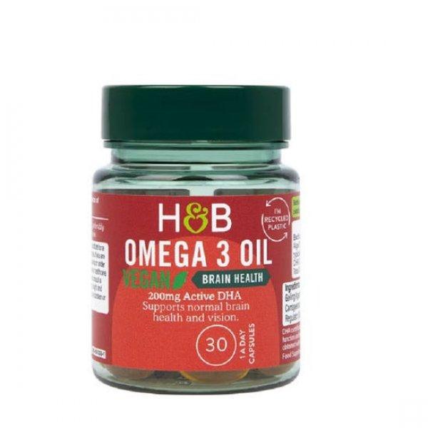 H&B vegán omega-3 kapszula 500mg 30 db
