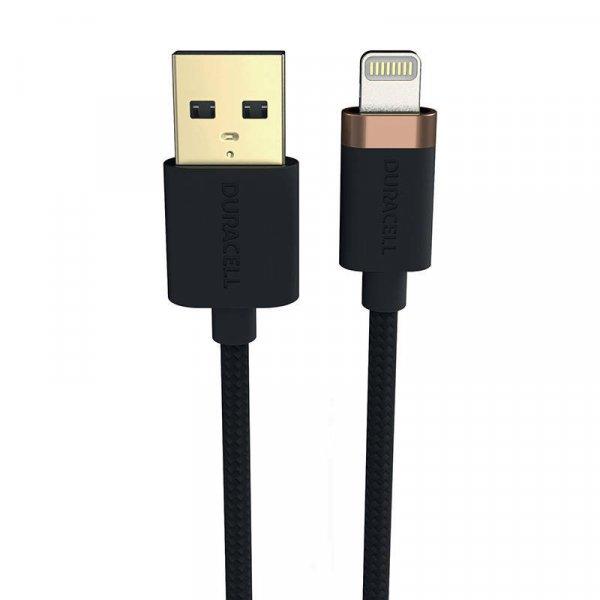 Duracell USB-C kábel for Lightning 1m (Black)