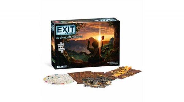 EXIT – Az elveszett templom puzzle társasjáték – Piatnik