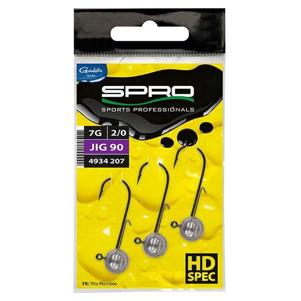 Spro Jighead HD 90 - Special Jig 7g #4/0 Jigfejes horog 3db (4934-407)