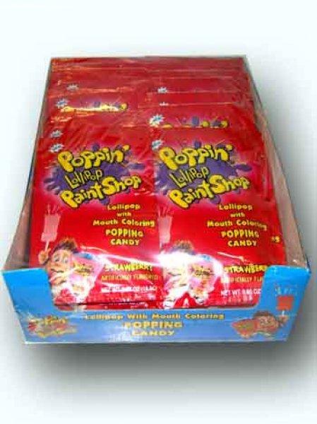 Poppin Lollipop Paint Shop Strawberry 18,5G (az ár 1db-ra vonatkozik)