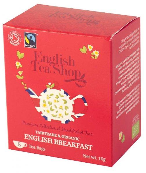ETS 8 English Breakfast Bio Tea 16G (English Tea Shop)