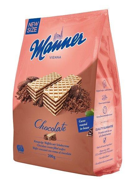 Manner Ostya 200G 5 Rétegű Csokoládés (Csokoládékrémmel töltött
ropogós ostyaszeletek 5 rétegben)