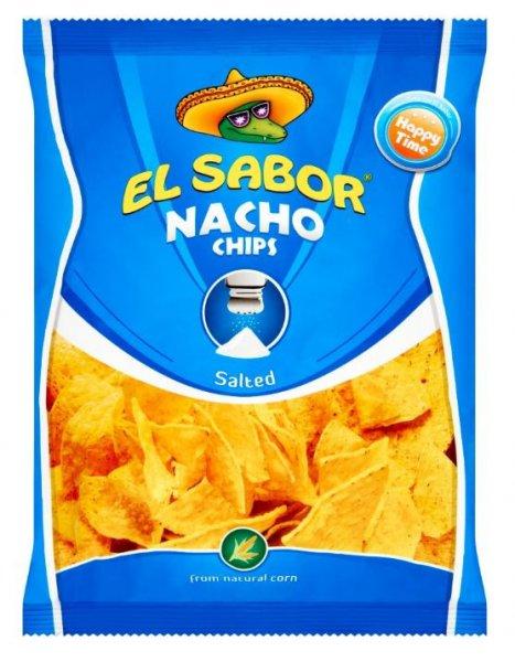 El Sabor 100G Nacho Chips Só /734/