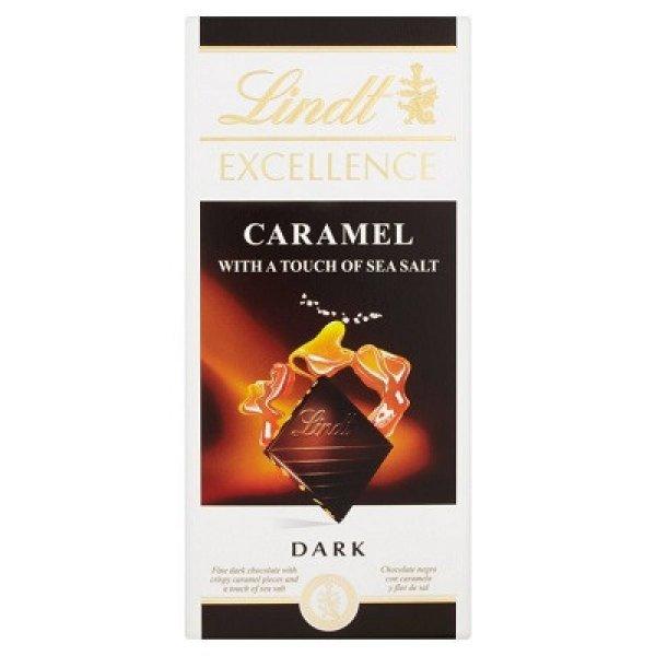 Lindt Excellence 100G Caramel Sea Salt Étcsokoládé LNEX1012