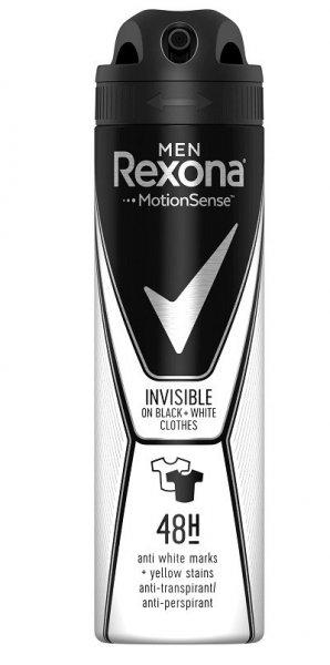 Rexona Deo Spray150Ml Men Inv.Black&White
