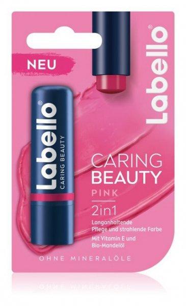 Labello Ajakápoló 4.8G Caring Beauty – Pink
