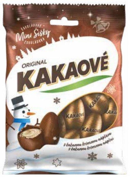 Kakaové Karácsonyi Töltött Mini Tejcsokoládé Tojás 100G
