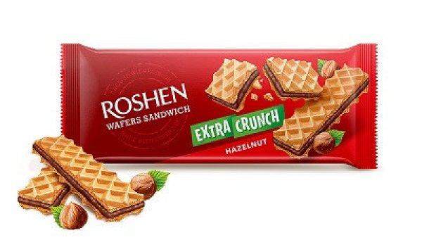 Roshen Extra Crunch 142g Mogyorós Krémmel Töltött Ostya