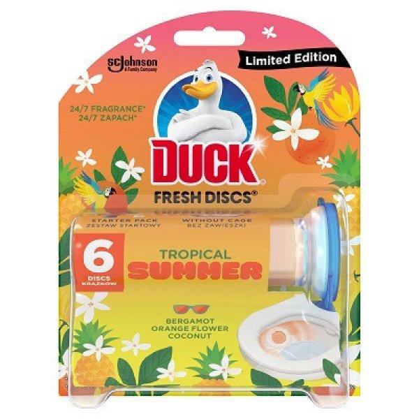 Duck Wc Öblítő Korong 36Ml Tropical Summer