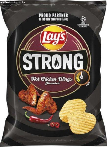 Lays 55G Strong Hot Chicken Wings Fűszeres Csirkeszárny