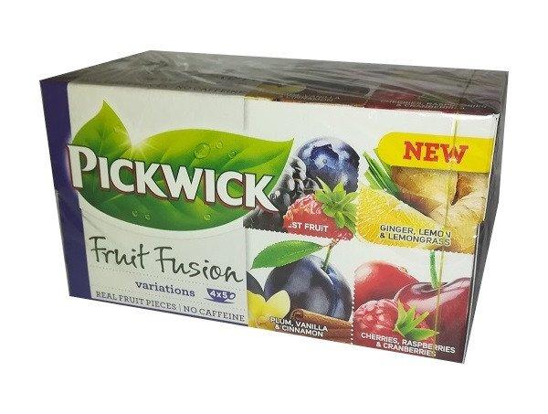 Pickwick Tea 38,75-40G Fruit Variations I. Kék Forest, Ginger-Lemon,
Plum-Van-Cinna, Cher