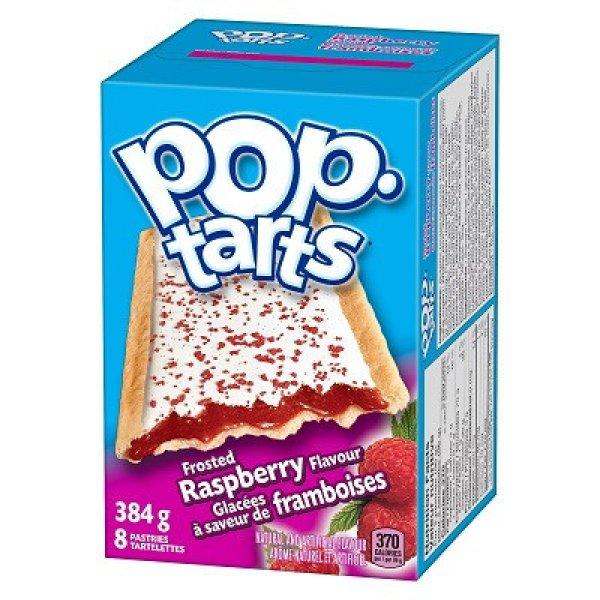 Kelloggs 384G Pop Tarts Frosted Raspberry