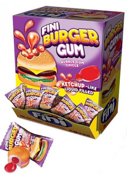 Fini 200Db-os Burger Bubble Gum 1Kg /10164/ (az ár 1db-ra vonatkozik)
