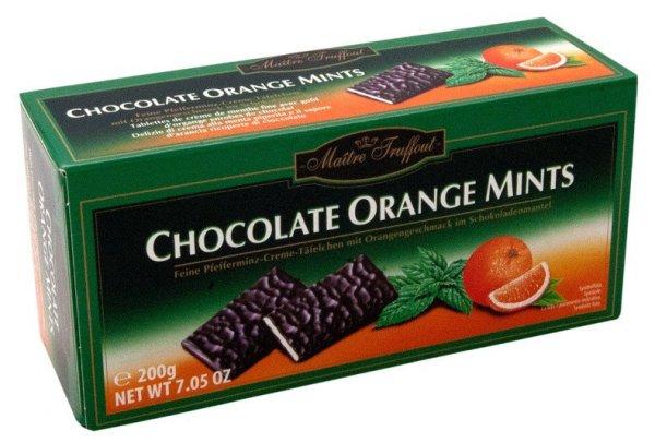 Maitre T. 200G Choco Orange Mints /87520/