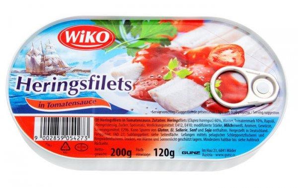 Wiko 200G Heringsfilets Tomato /85873/