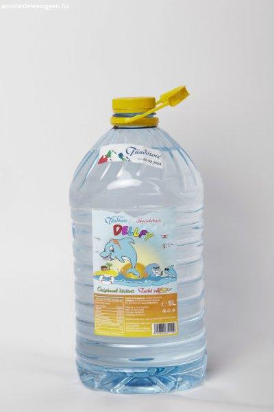 Tündérvíz dellfy víz gyermekeknek oxigénnel dúsított szénsavmentes 5000
ml