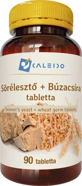 Caleido sörélesztő+búzacsíra tabletta 90 db