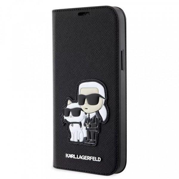 Karl Lagerfeld tok fekete Apple Iphone 12 / 12 Pro készülékhez
KLBKP12MSANKCPK