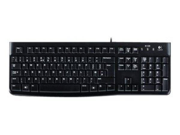 LOGI K120 Corded Keyboard black OEM US