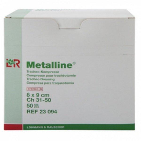 Metalline trachea alátétlap 8 x 9cm - 50 db