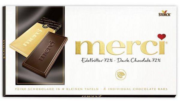 Merci 100G Edelbitter 72% Dark Chocolate