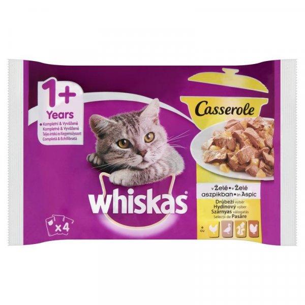 Whiskas alutasak 4-pack Pure Delight Baromfi aszpikban 4x85g