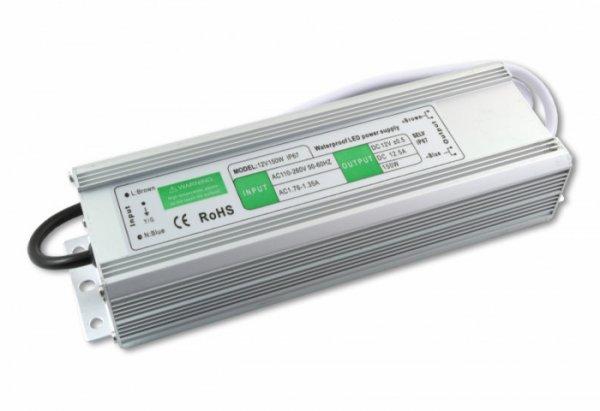 Masterled 150 W-os vízálló tápegység  12 5 Amper  12 VDC