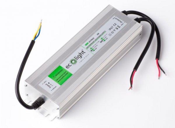 EcoLight 250 W-os vízálló tápegység  20 83 Amper  12 VDC