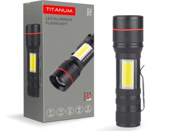 Videx TITANUM hordozható LED zseblámpa  6500K  200lm  TLF-T02