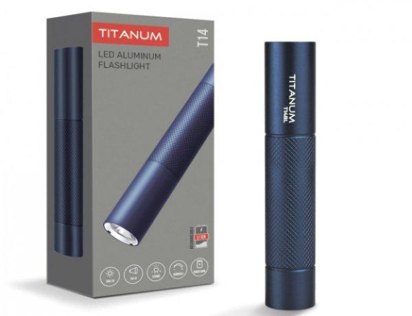 Videx TITANUM hordozható LED zseblámpa  5000K  300lm TLF-T14BL