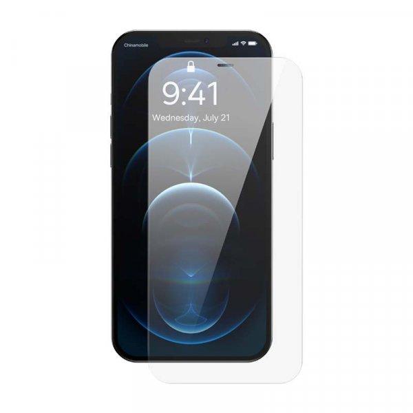 üvegfolia átlátszó 0.3mm iPhone 12/12 Pro 6.1" készülékhez (2db)
