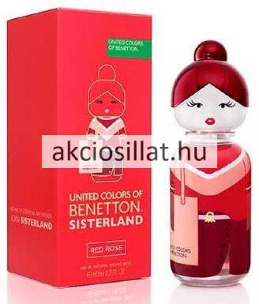 Benetton Sisterland Red Rose EDT 80ml Női parfüm