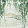 Magic Walls-Landscape zld rnyalat akvarell hats tjkp 