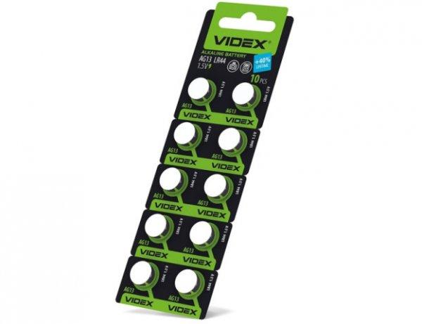 Videx AG13/LR44 158mAh alkáli gombelem (darabár  min. rendelhető mennyiség
10 db)