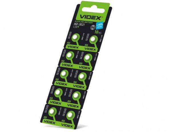 Videx AG9/LR936 43mAh alkáli gombelem (darabár  min. rendelhető mennyiség 10
db)