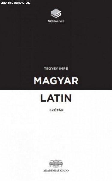 Tegyey Imre - Magyar-latin szótár + online szótárcsomag