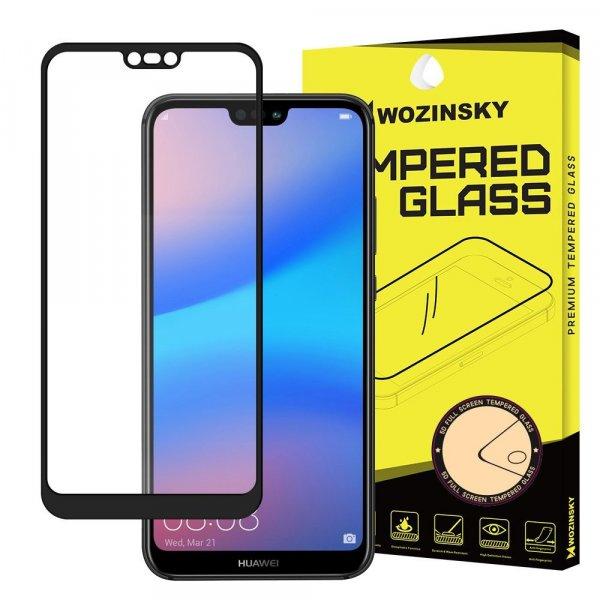 Huawei P20 LITE edzett üveg FEKETE TELJES KÉPERNYŐS FULL SCREEN HAJLÍTOTT
tempered glass kijelzőfólia kijelzővédő védőfólia karcálló kijelzős