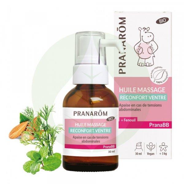 PranaBB - Könnyű emésztés masszázsolaj - Bio - 30ml - Pranarom