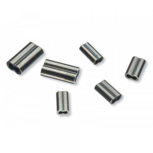 Daiwa Prorex Soft Double Mat Black Crimps Large 1,3x7mm 30db krimpelő hüvely
(15408-301)
