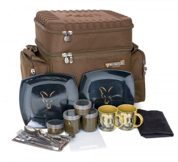 Fox Voyager Two Man Piknik Cooler Bag 55x46x32cm étkészletes hűtőtáska
(CLU339)
