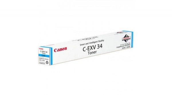 Canon C-EXV34 kék eredeti toner (3783B002)