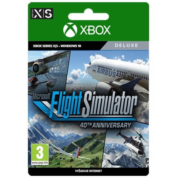 Microsoft Flight Simulator 40th Anniversary (Deluxe Kiadás) - XBOX X|S digital
