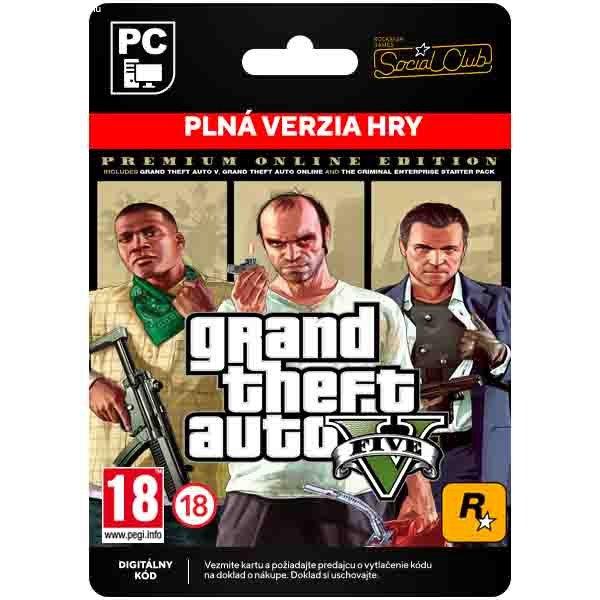 Grand Theft Auto 5 (Premium Online Kiadás) [Social Club] - PC