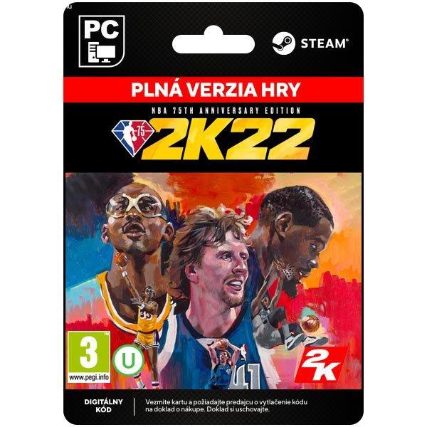 NBA 2K22 (75th Anniversary Kiadás) [Steam] - PC
